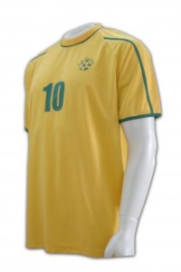 W050 printed short sleeve shirt  football teamwear   football jersey soccer teamwear  soccer jersey